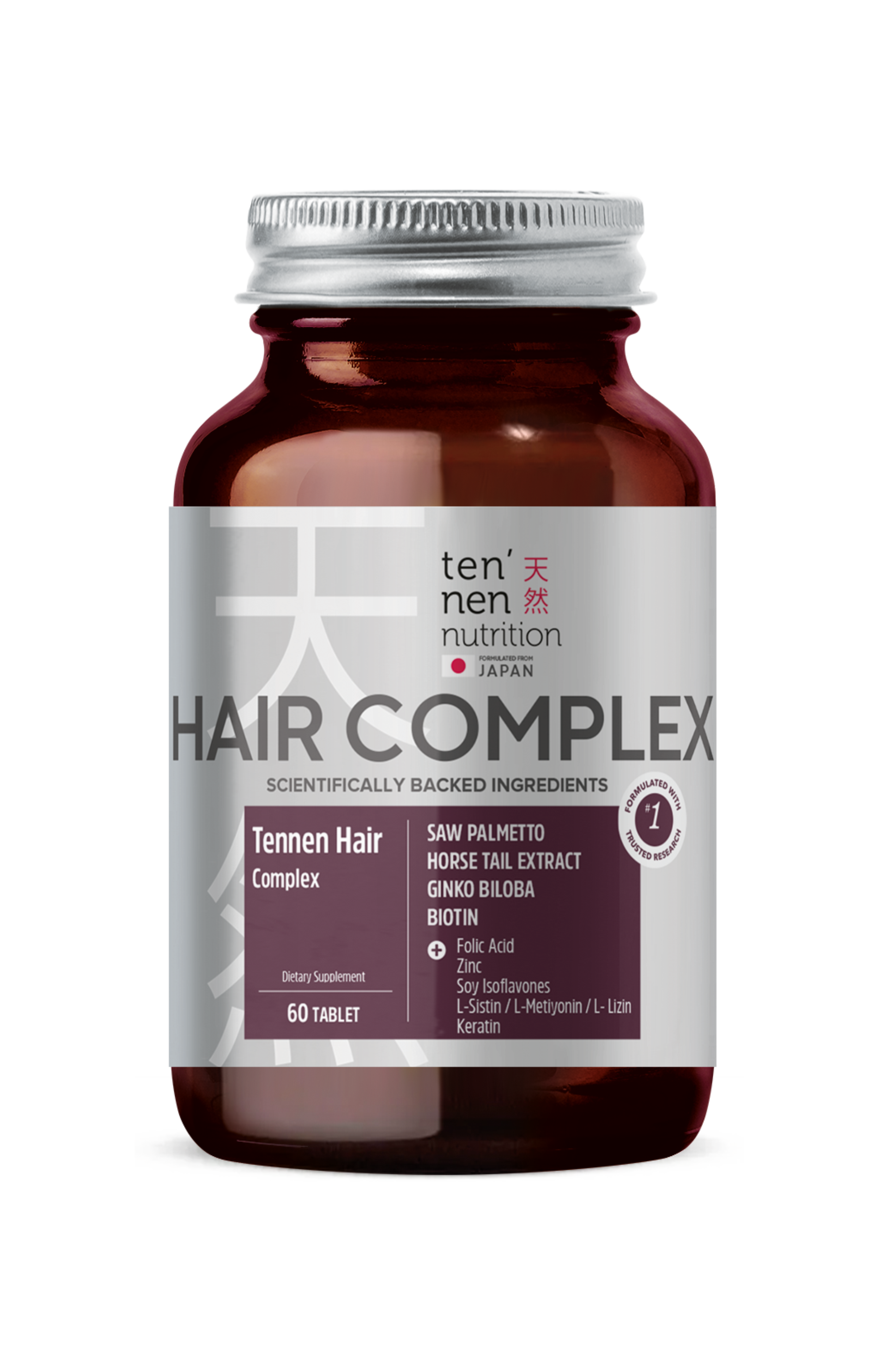 Tennen Nutrition Hair Complex, Hair Growth Vitamin, Saç ve Tırnak Vitamini