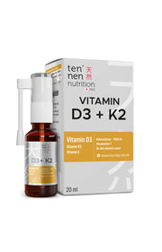 Vitamin D3 K2 1000 IU, Vitamin E, Zeytinyağı Sayesinde Yüksek Emilim, 20 ml